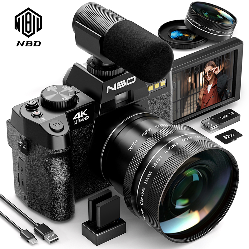 Japanese Lifestyle Video - NBD S100F 48MP 4K Digital Camera