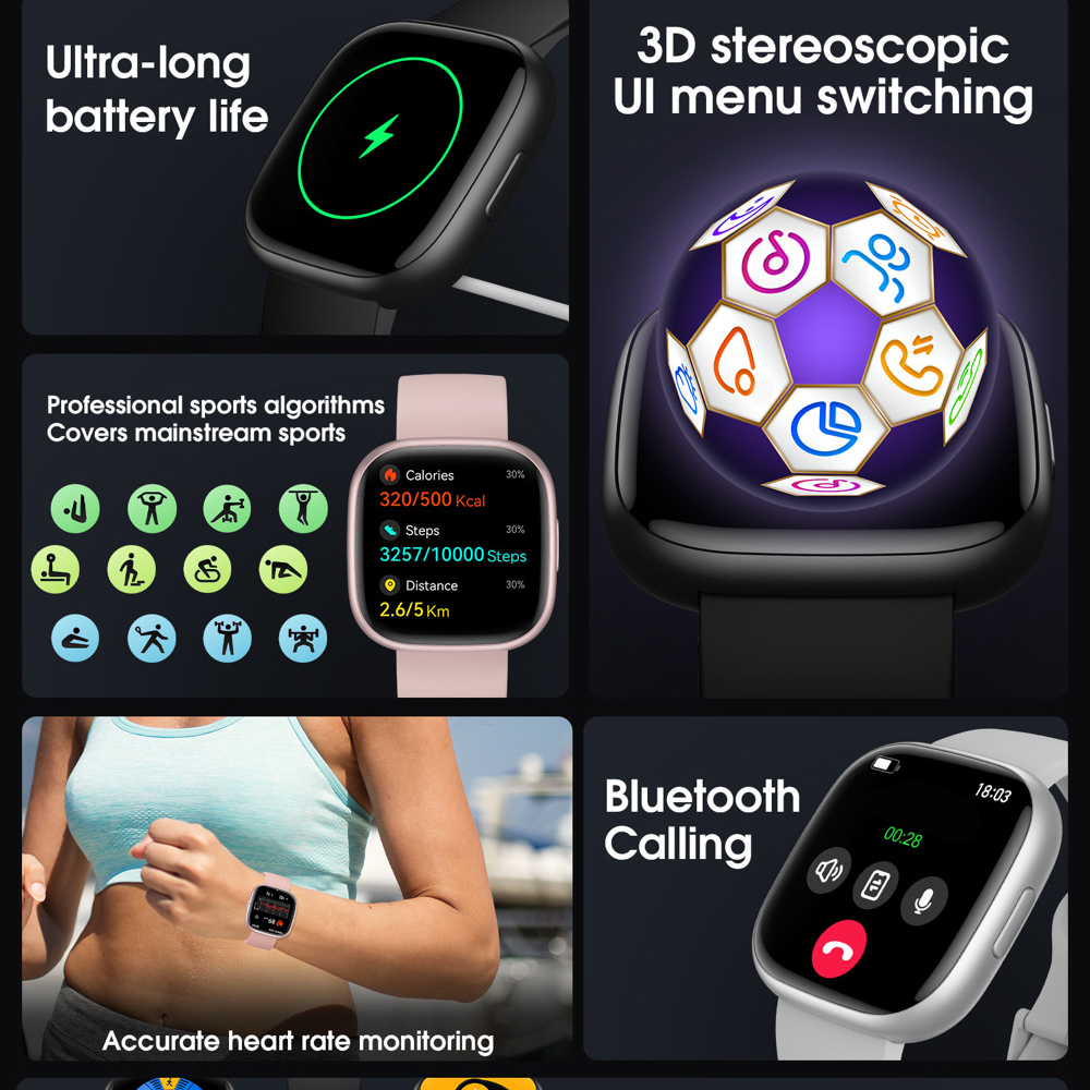 Outdoor Multi-function Smartwa – Japanese Lifestyle Health Bewertung und Preis