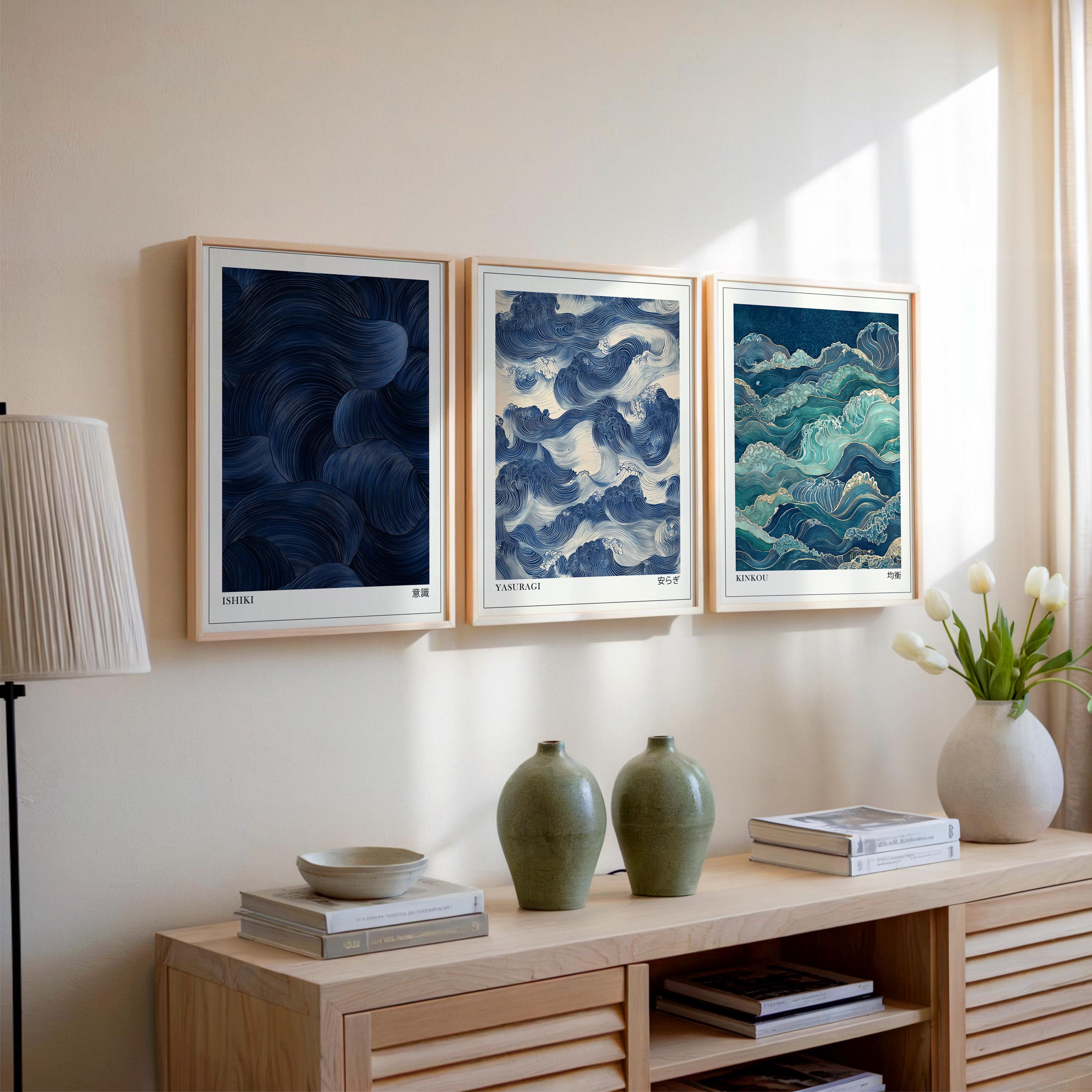 Japandi Wall Art Set of 3, Mod – Lifestyle Of Japanese Bewertung und Preis