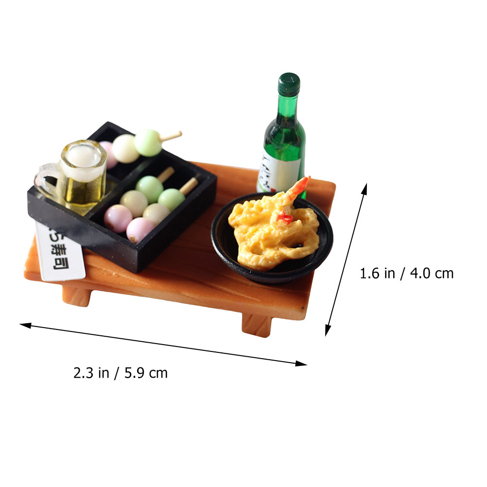 3Pcs Mini Sushi Realistic Deco – Lifestyle Of Japanese Bewertung und Preis