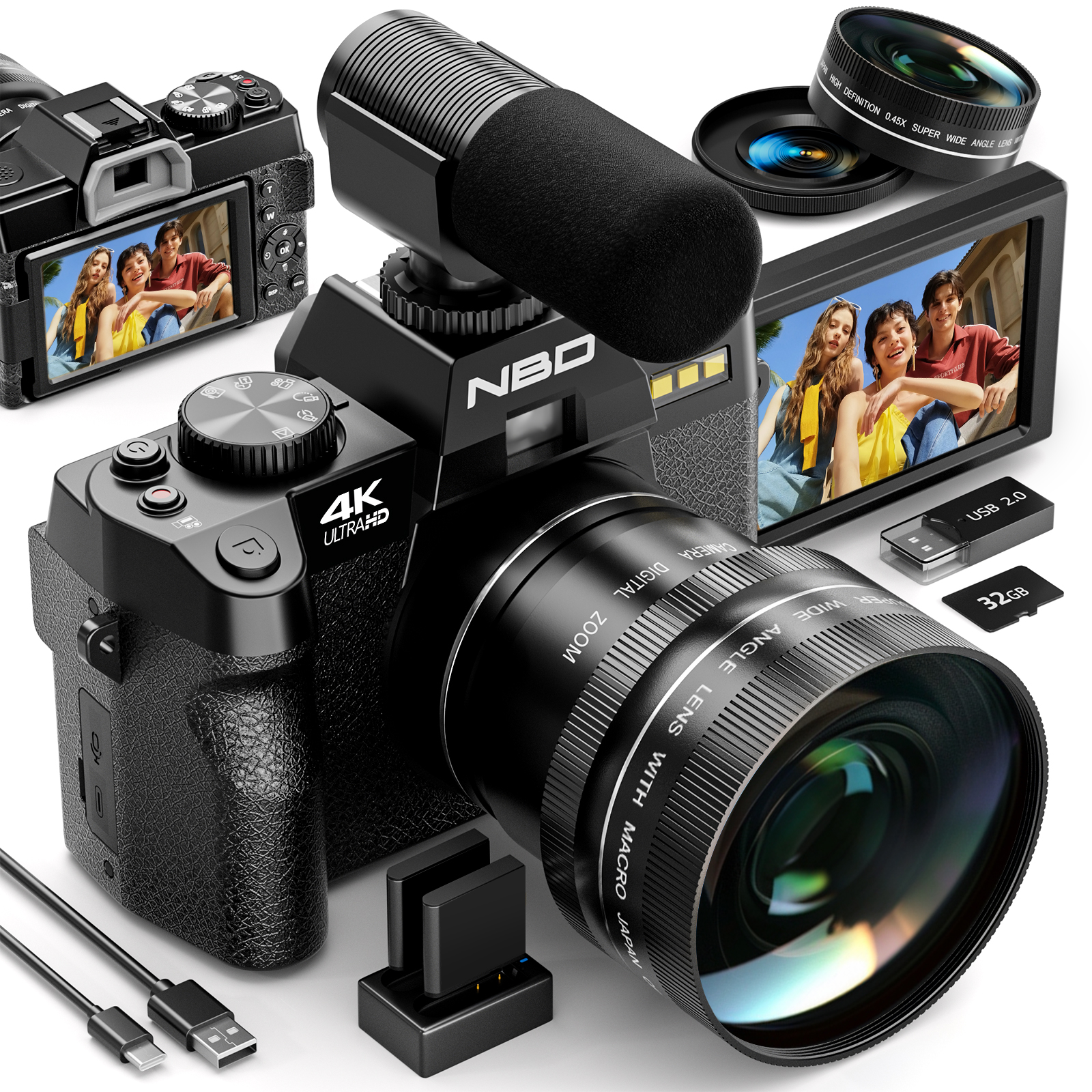 NBD S100F 48MP 4K Digital Came – Japanese Lifestyle Video Bewertung und Preis