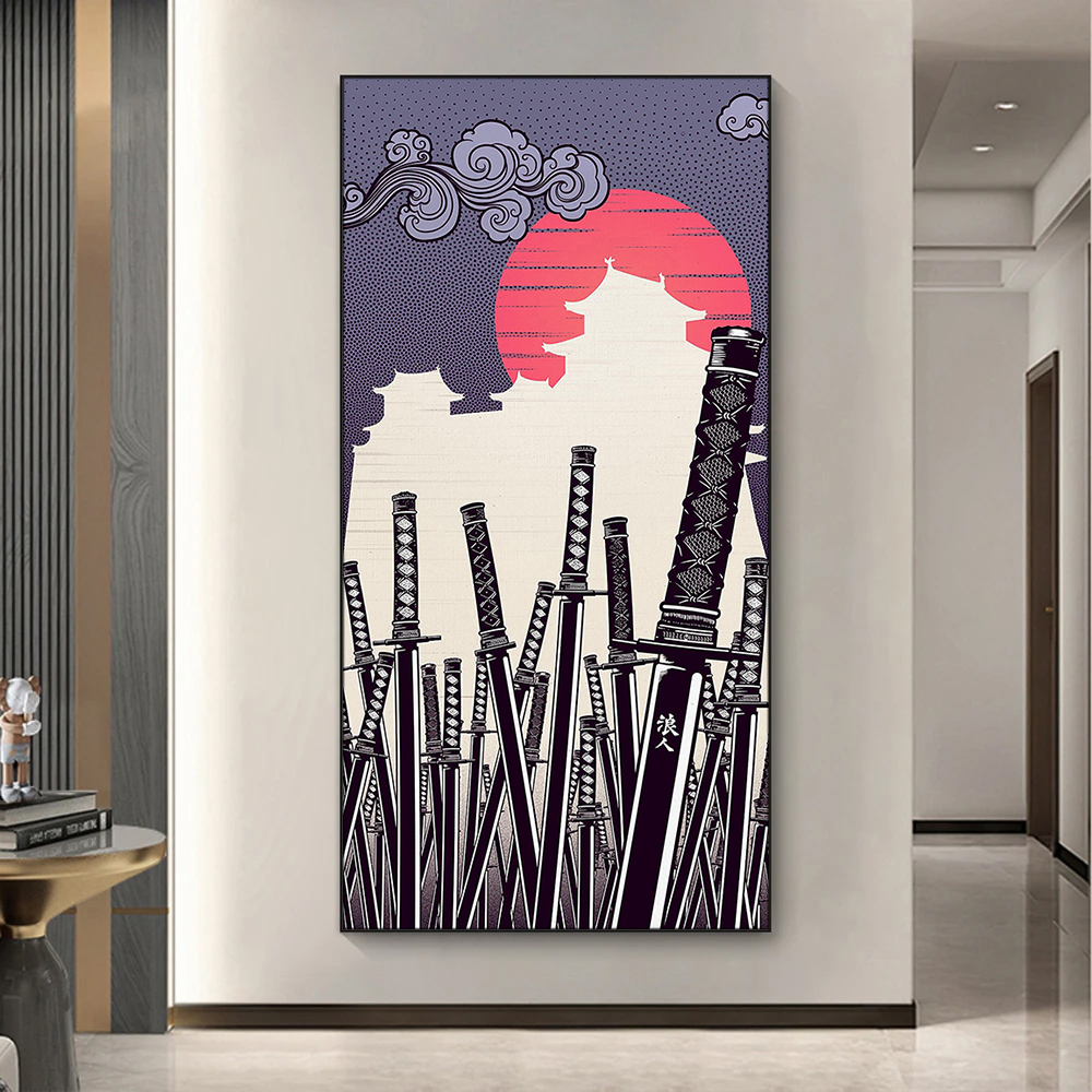 Japanese Katana Canvas Paintin – Lifestyle Of Japanese Bewertung und Preis
