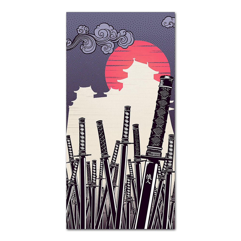 Japanese Katana Canvas Paintin – Lifestyle Of Japanese Bewertung und Preis