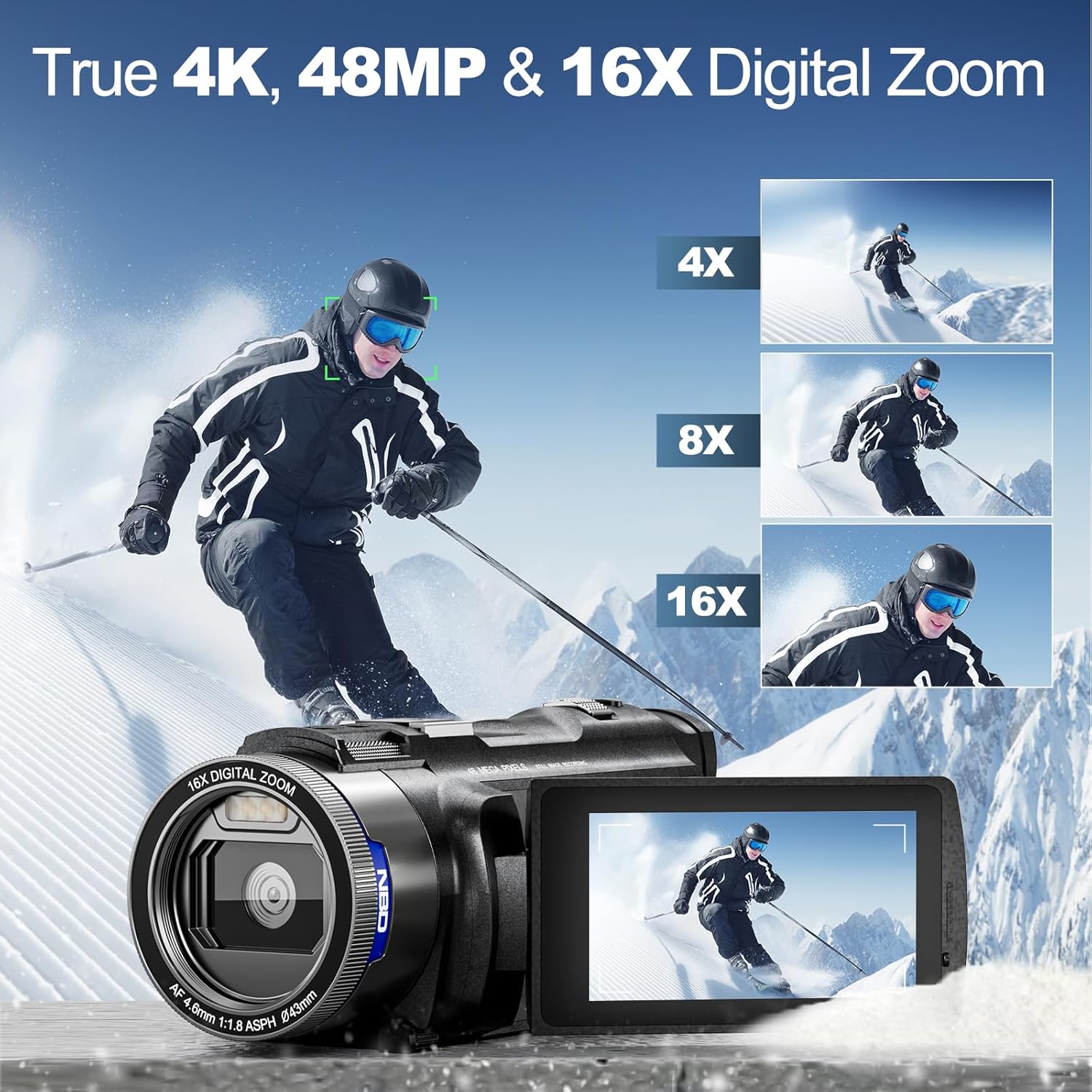 NBD 4K Camcorder Video Camera  – Japanese Lifestyle Video Bewertung und Preis