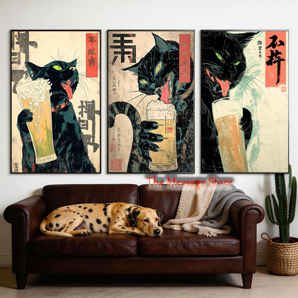 Japanese Quirky Cat Drinking A – Lifestyle Of Japanese Bewertung und Preis