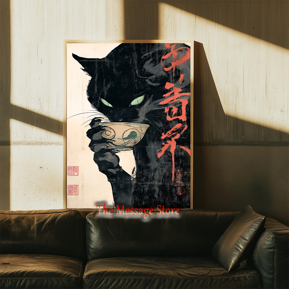 Japanese Quirky Cat Drinking A – Lifestyle Of Japanese Bewertung und Preis