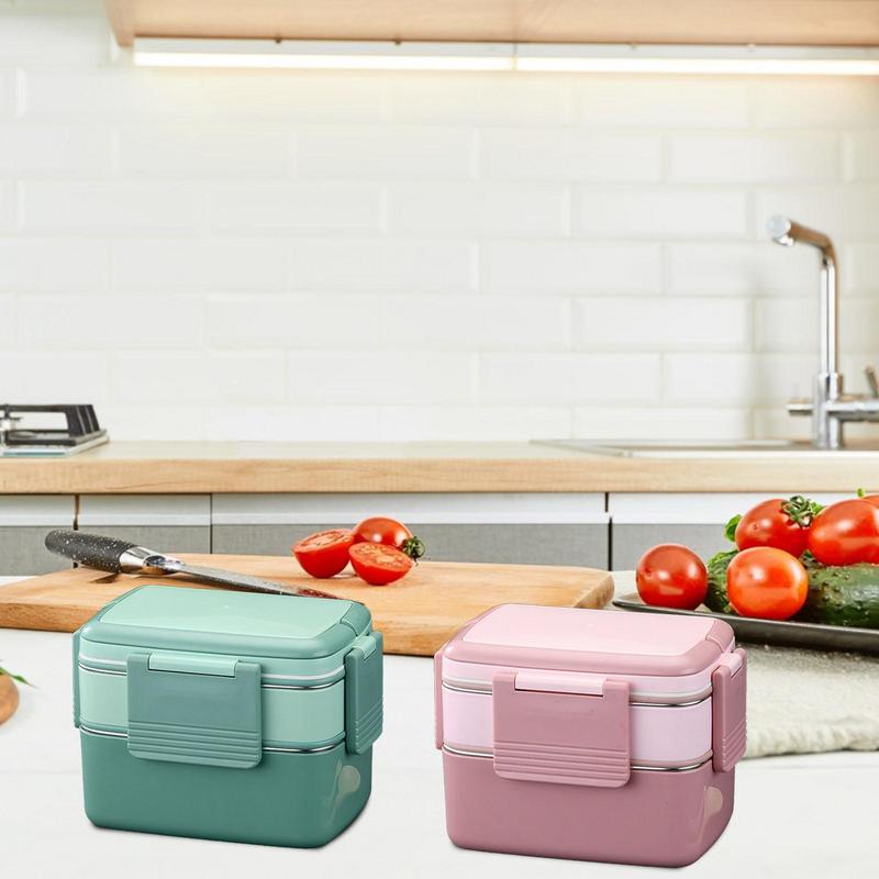 Lunch Containers For Adults Ha – Bento Box Two Tier Bewertung und Preis