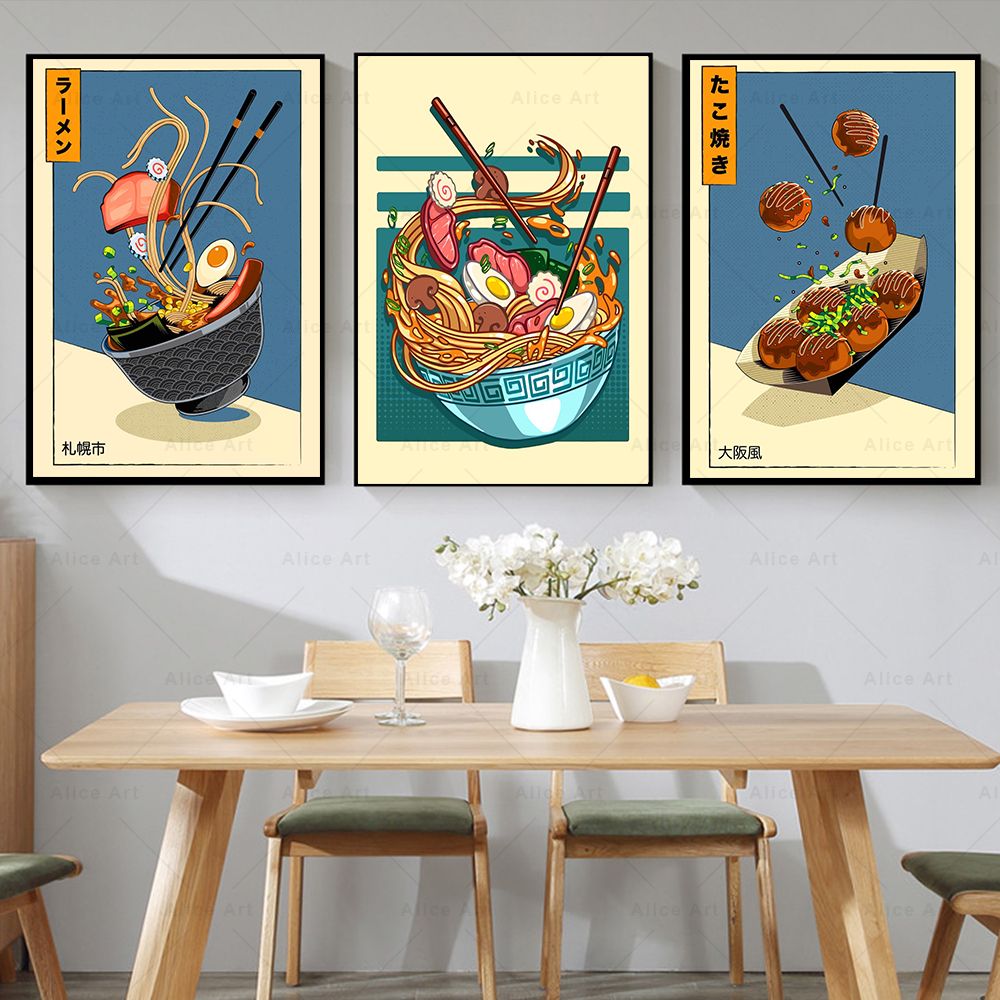 Japanese Style Poster Kitchen  – Japanese Food Lifestyle Bewertung und Preis