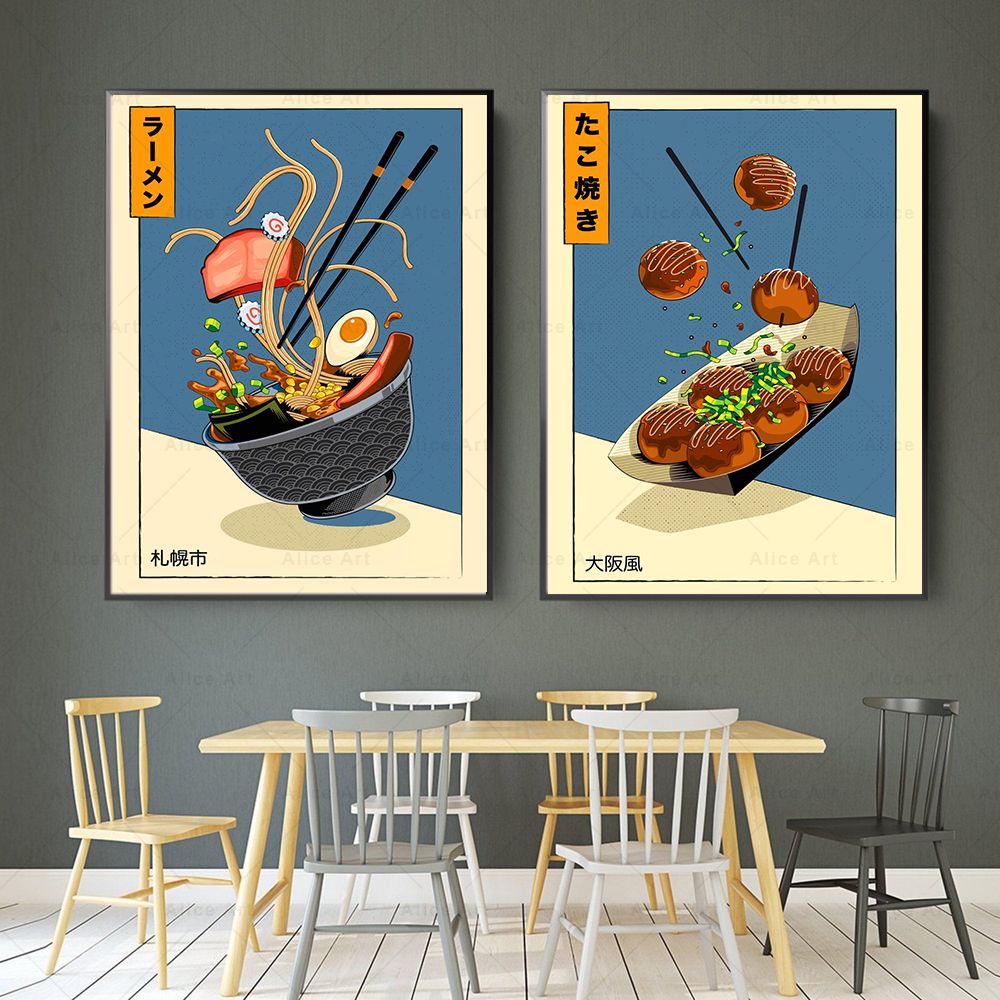 Japanese Style Poster Kitchen  – Japanese Food Lifestyle Bewertung und Preis