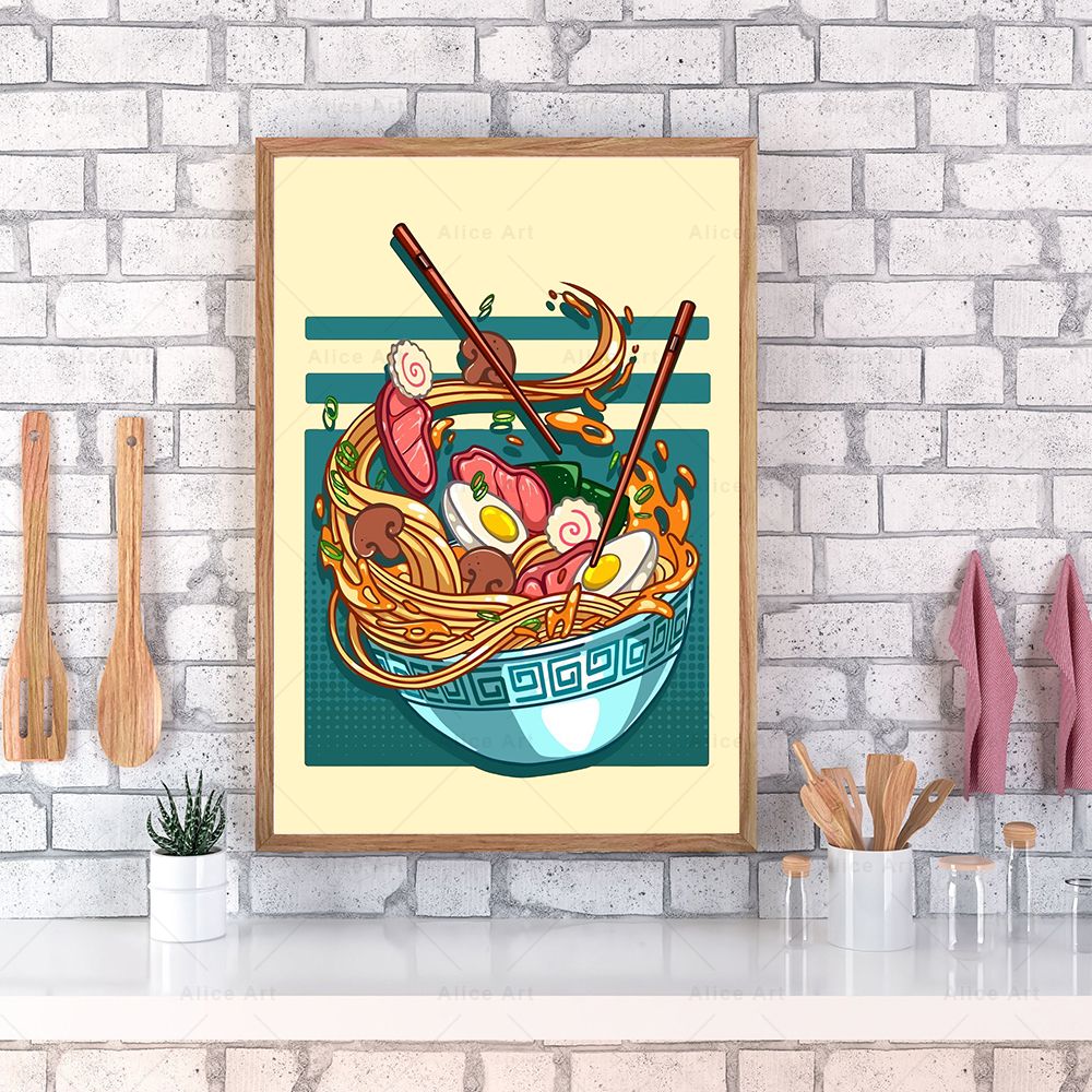 Japanese Style Poster Kitchen  – Japanese Food Lifestyle Bewertung und Preis